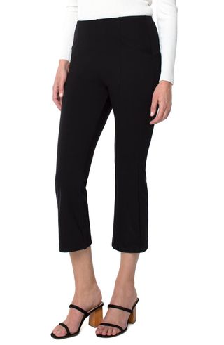 Celana Crop Stella Kick Flare Ponte