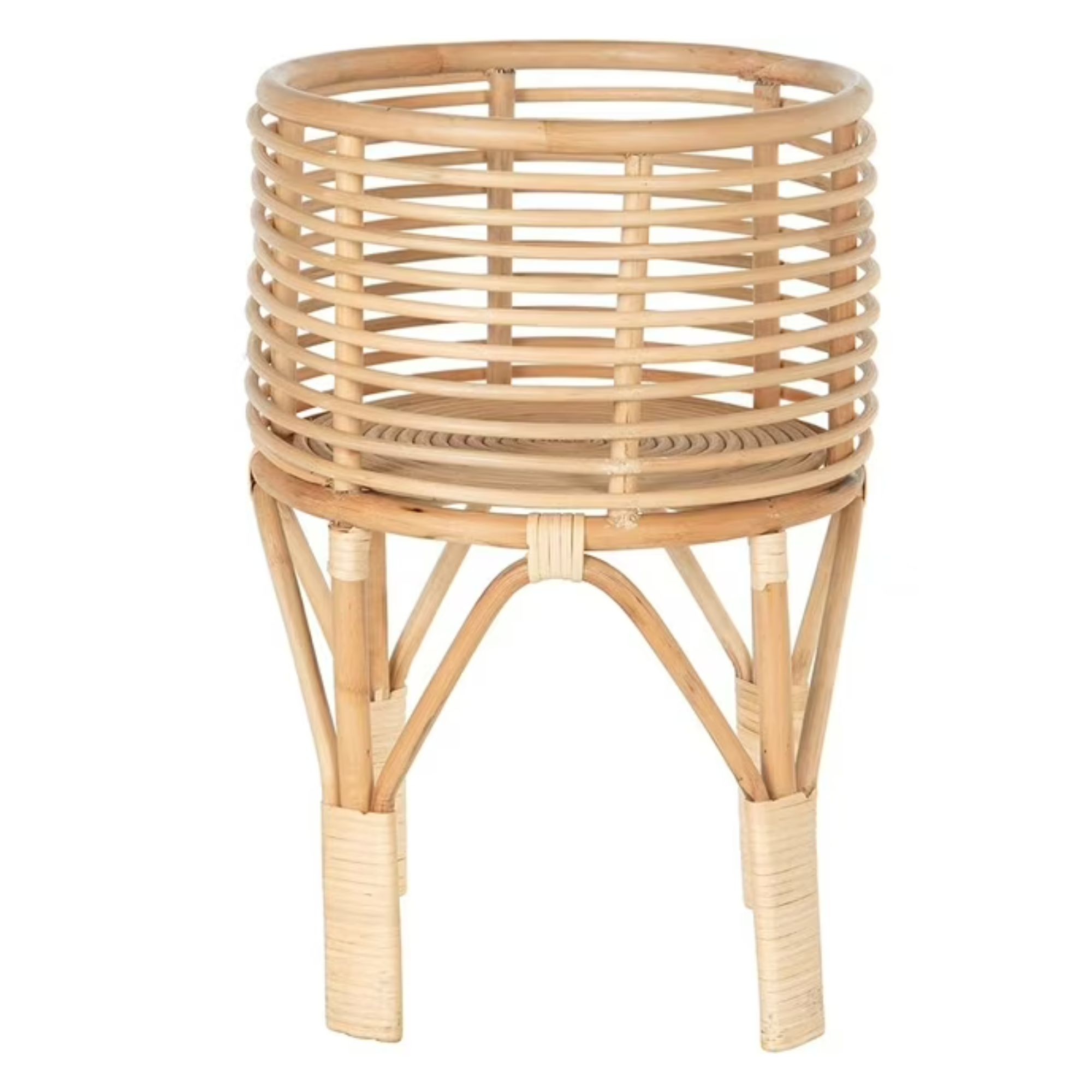 Kouboo Rattan Indoor Plant Stand