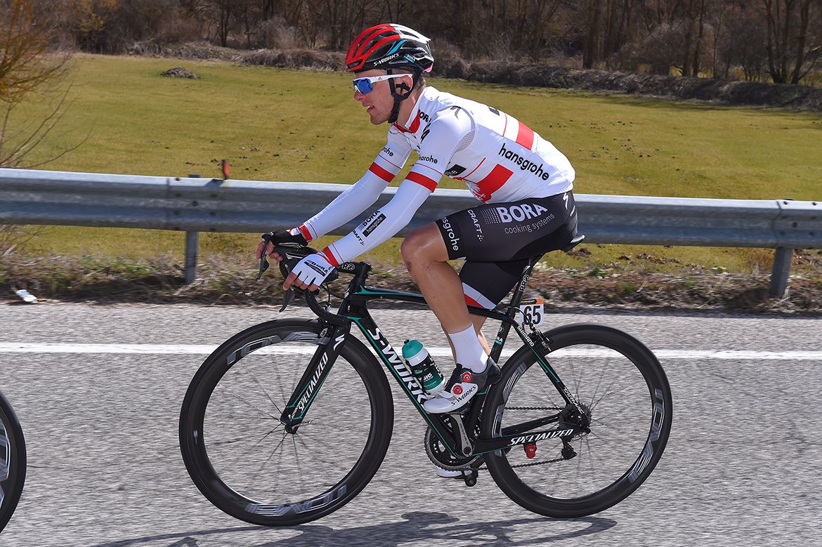 Rafal Majka racing Tirreno-Adriatico's fifth stage
