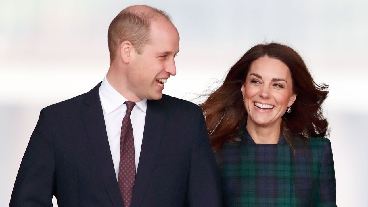 The Prince and Princess of Wales on a visit to Dundee