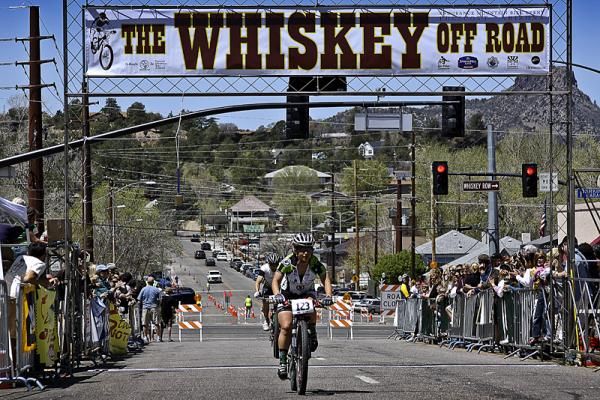 Racers at the Whiskey Off Road Race in Arizona