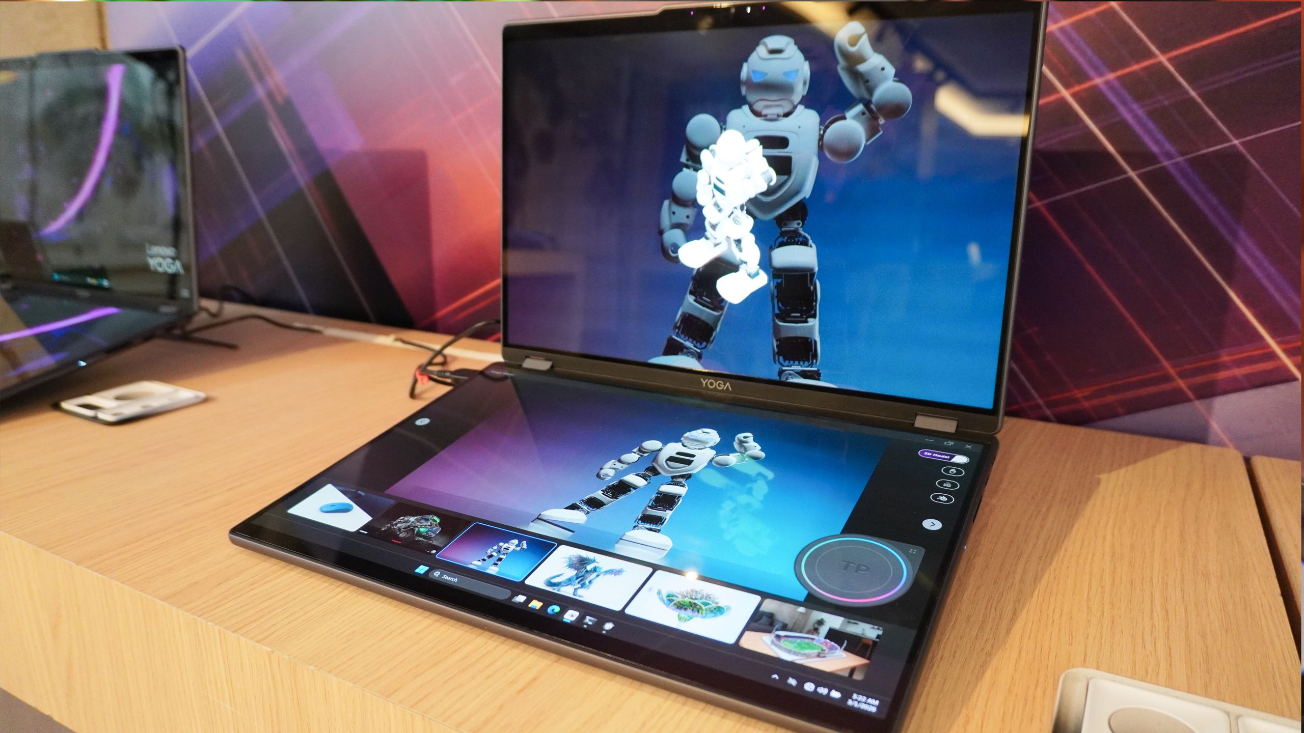 I thought 3D laptops were dead, but the Lenovo Yoga Book Pro 3D Concept proved me wrong