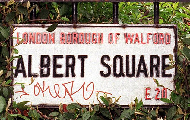 EastEnders sign - legend of show joining Holby City