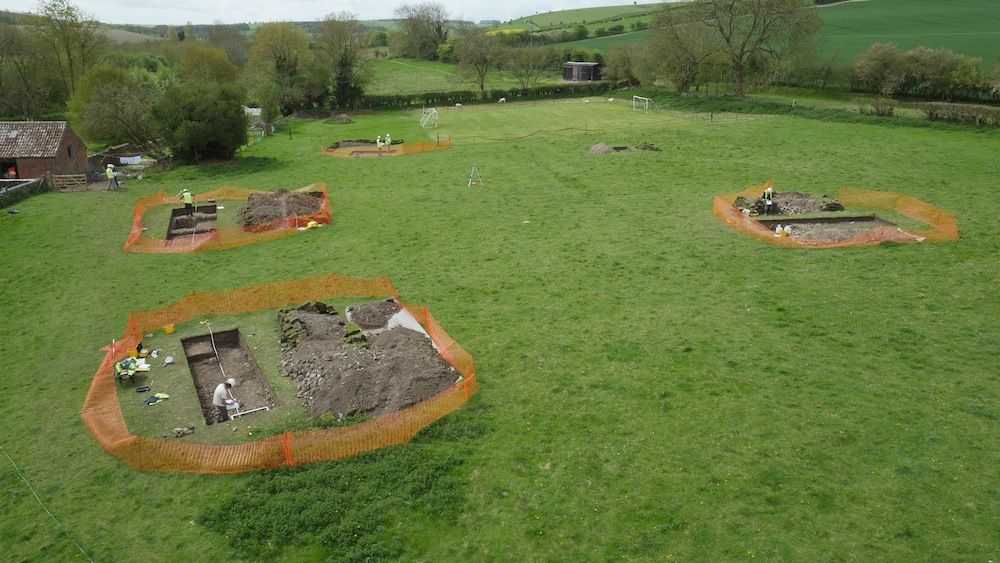 Roman Villa Trenches