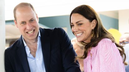 Kate Middleton and Prince William&#039;s &quot;equal respect&quot; shone on Caribbean tour, seen here during a visit to Abaco on March 26, 2022