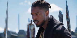 Michael B. Jordan as Killmonger in Black Panther