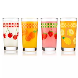Libbey Vintage Juice Glasses, Set of Four