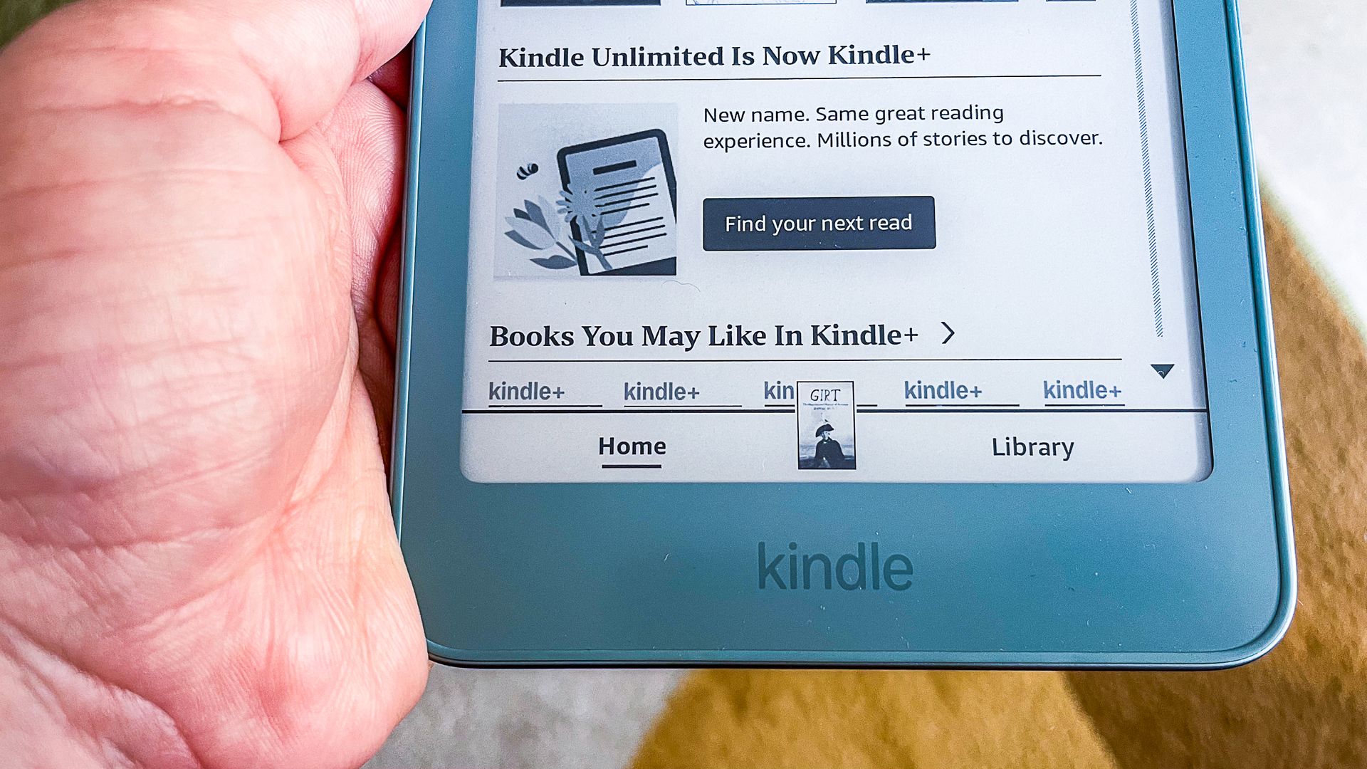 Kindle+ on the Amazon Kindle 2026