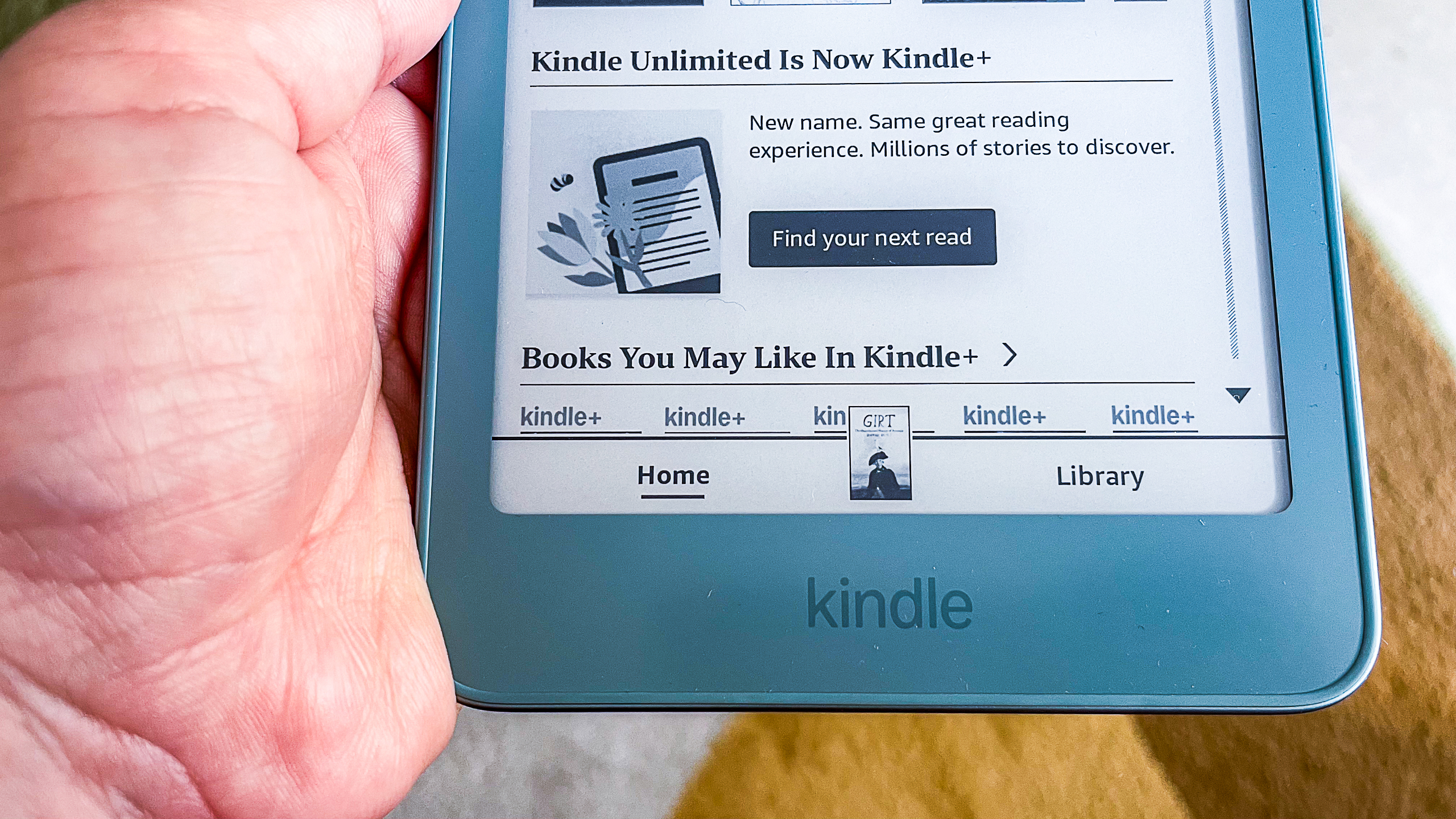 Kindle+ on the Amazon Kindle 2026