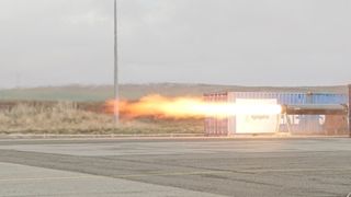 German rocket maker HyImpulse Technologies is testing its innovative rocket engine at Shetland Space Centre.