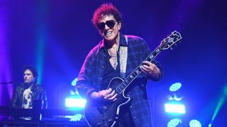 Neal Schon performs onstage during Journey Freedom Tour at Pacifico Yokohama National Convention Hall on October 21, 2024 in Yokohama, Japan