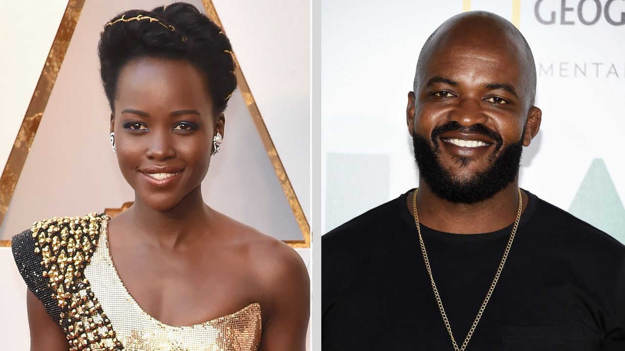 Lupita Nyongo and Selema Masekela