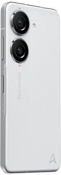 A leaked look at the rear panel of the ASUS Zenfone 10 in white.