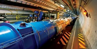 The Large Hadron Collider is the world's most powerful particle accelerator. In June 2015, the LHC was restarted at nearly twice the energy at which it operated during its first run, which ended in 2013.