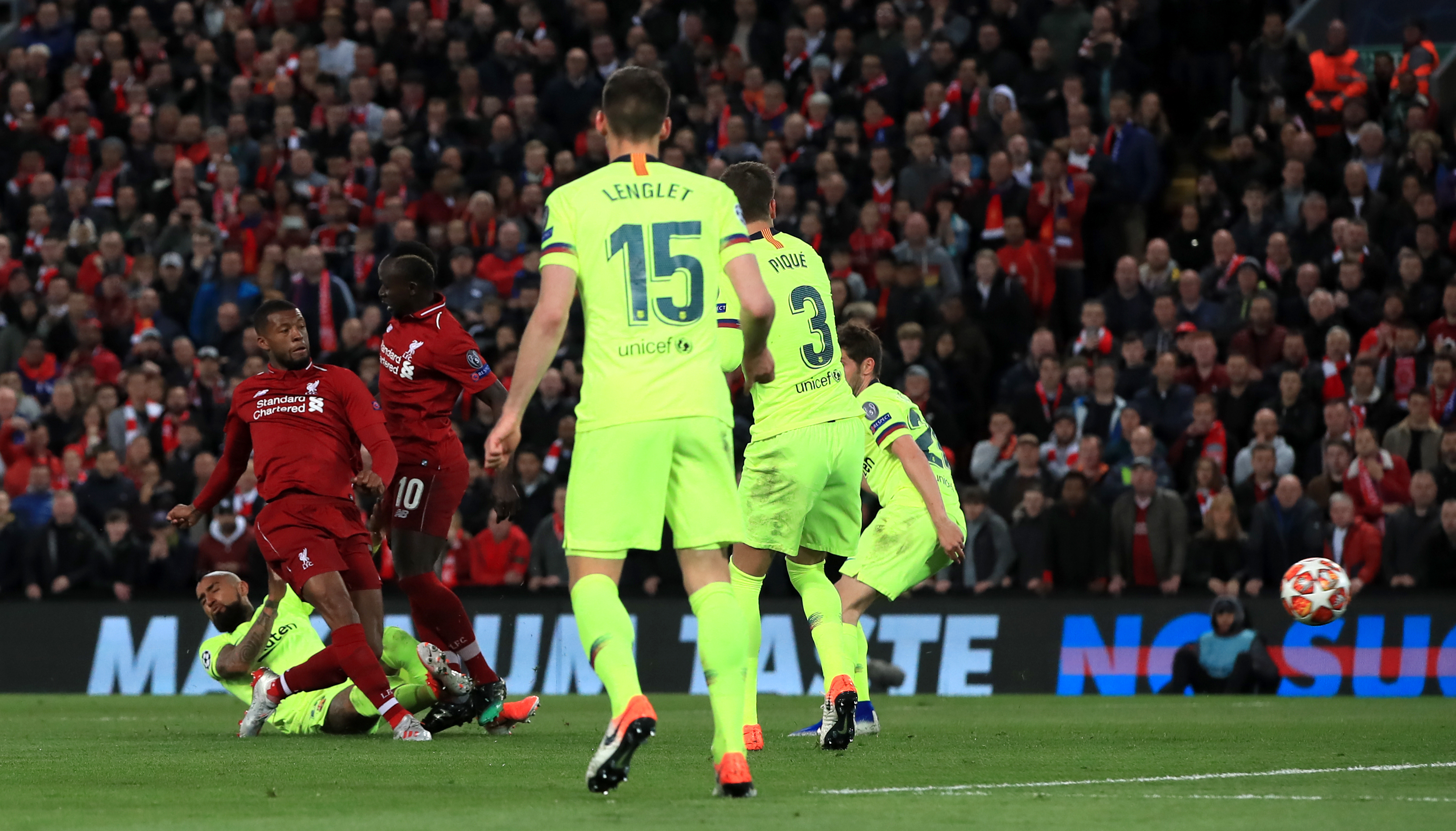Liverpool v Barcelona – UEFA Champions League – Semi Final – Second Leg – Anfield