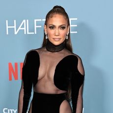 Jennifer Lopez attends "Halftime" Premiere during the Tribeca Festival Opening Night on June 08, 2022 in New York City