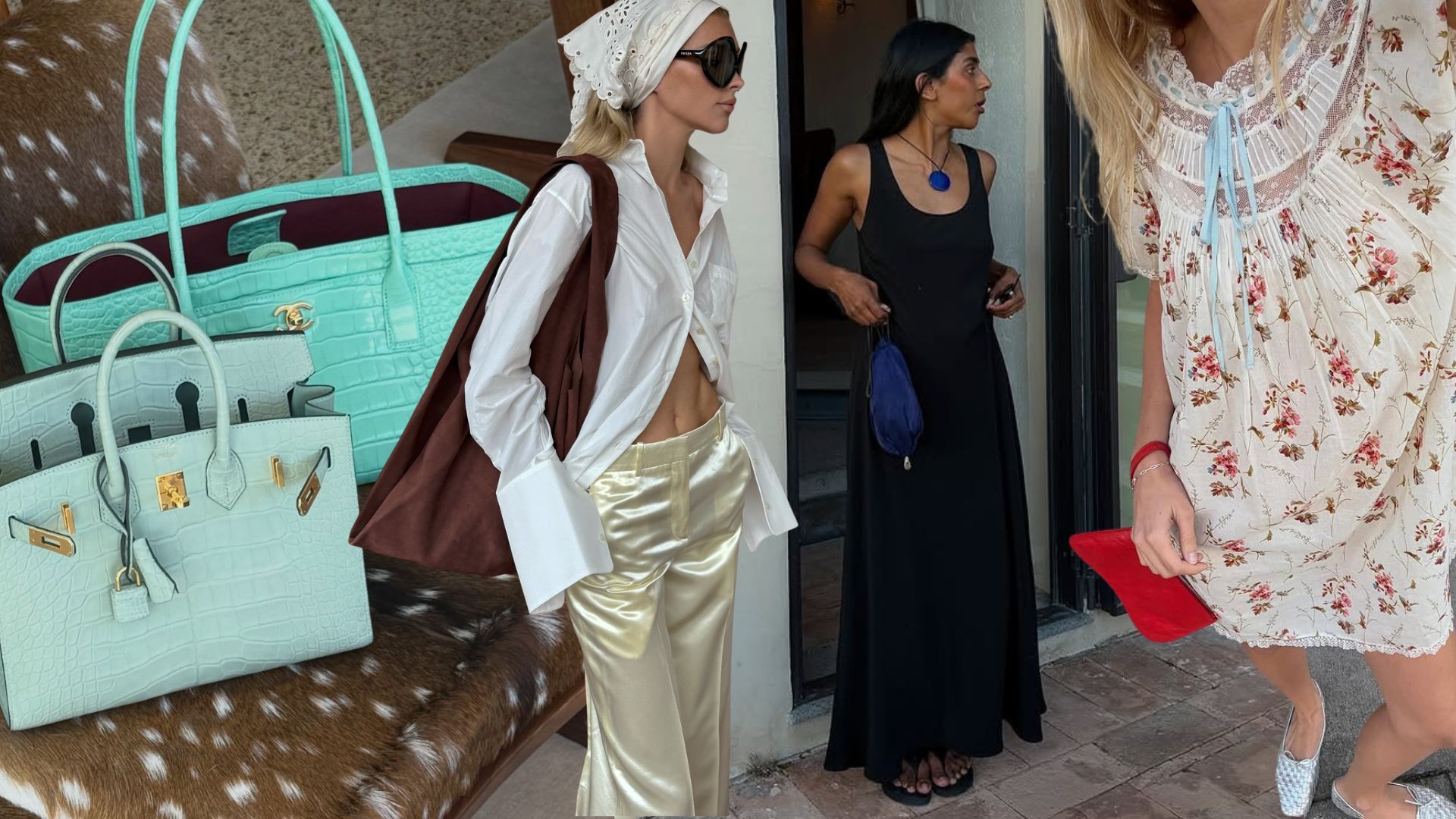 Chic Dressers Are Ditching Neutral Totes for These Cool Summer Bag Colours