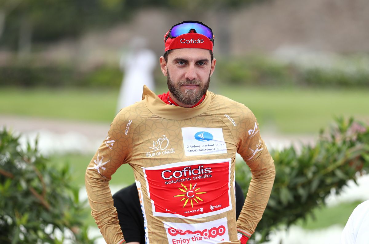Lo&iuml;c Chetout (Cofidis) in the mountains classification