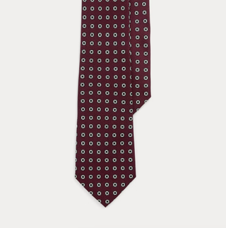 Neat Silk Twill Tie