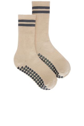 Striped Tube Grip Sock