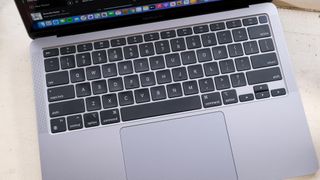 MacBook Air with M1 review: keyboard