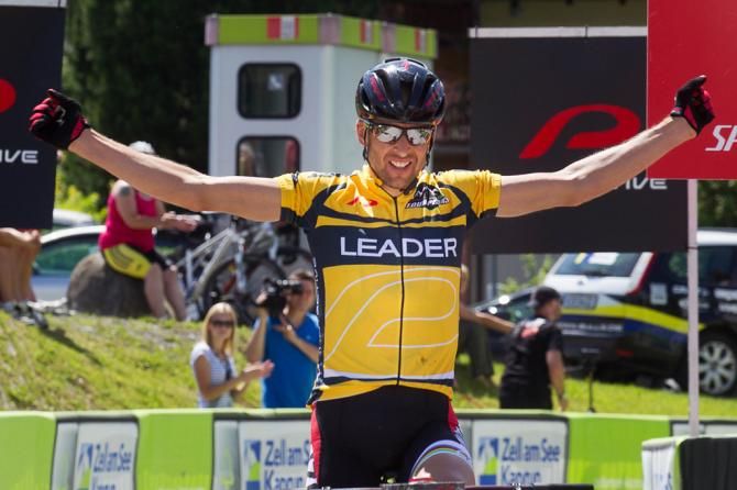 Overall Bike Four Peaks race winner Christoph Sauser