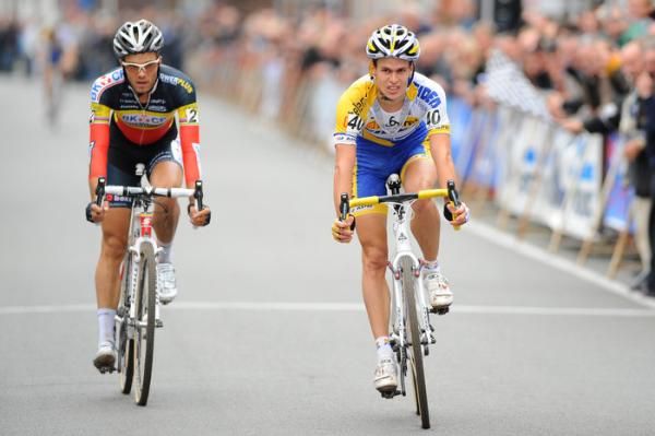 Joeri Adams (Telenet Fidea) comes in ahead of Niels Albert (BKCP Powerplus)