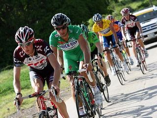 Schleck, Boonen and Contador