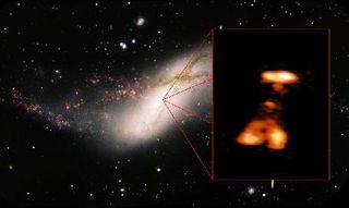 Galaxy NGC 660 Outburst