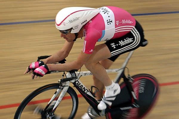 Michael Barry on the velodrome