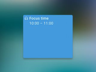 Google Calendar Focus Time