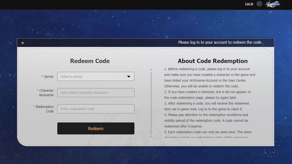 Every free Honkai Star Rail code — How to redeem Stellar Jade, Credits