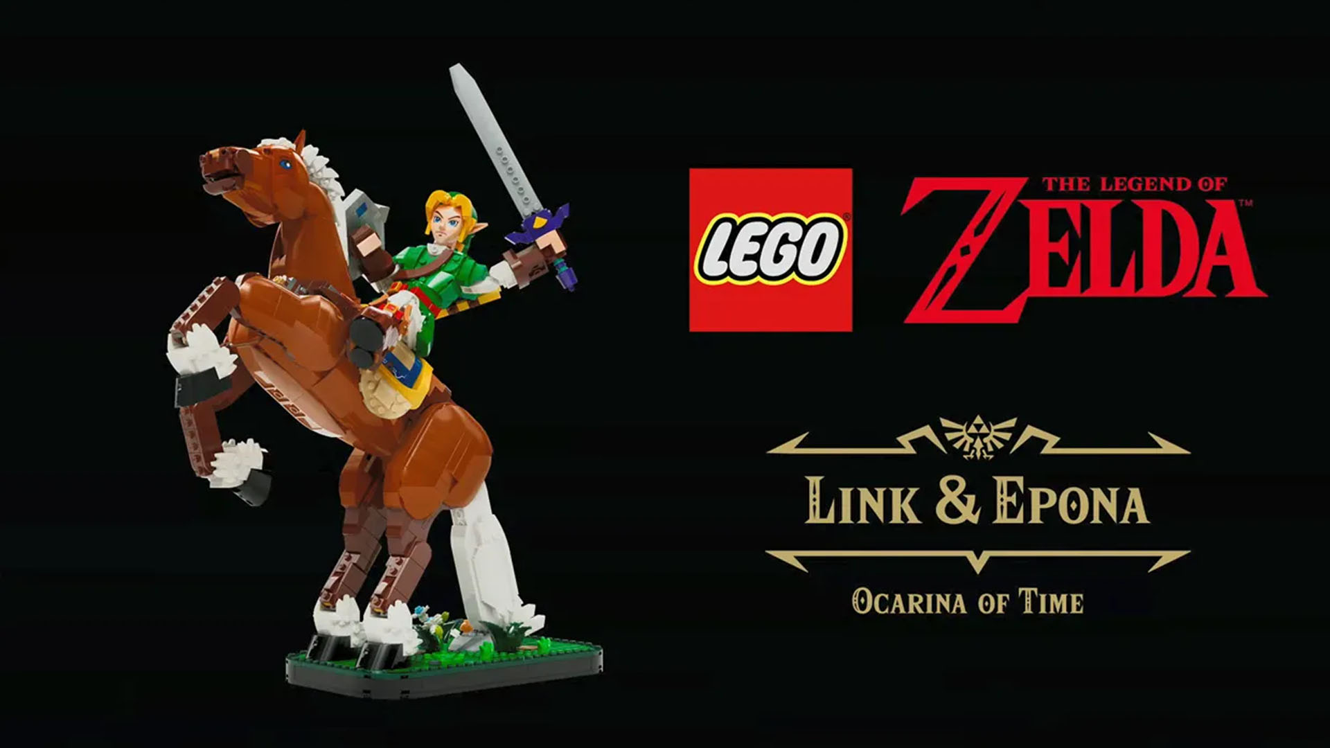 A photo of the Zelda LEGO set.