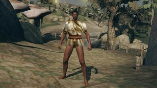 Elden Ring character wearing Morrowind rags.