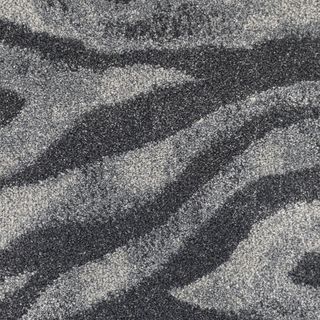 denim zebra carpet