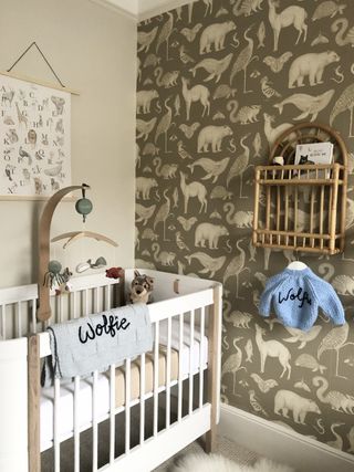 Nursery with animal theme