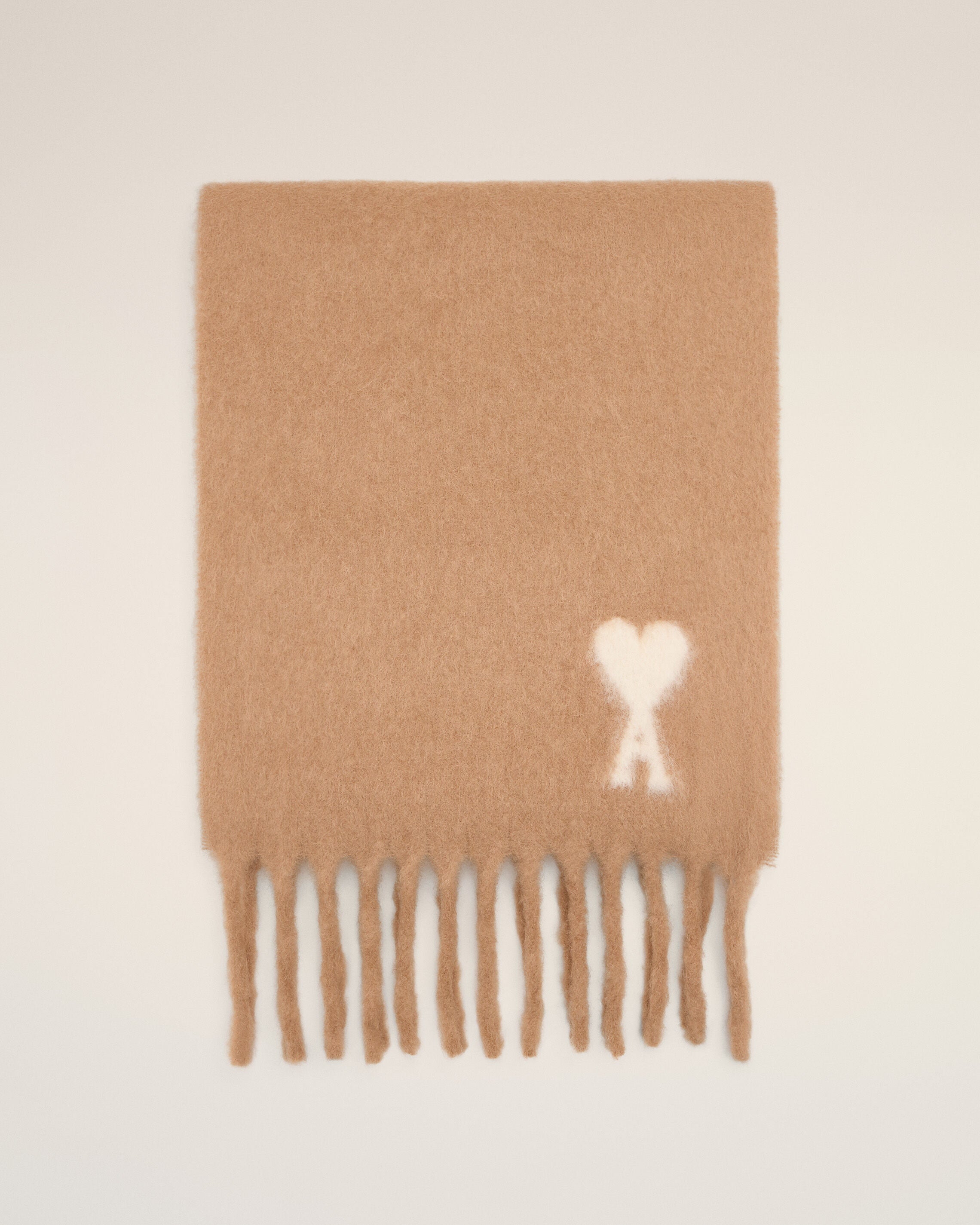 Brown Alpaca Ami De Coeur Scarf