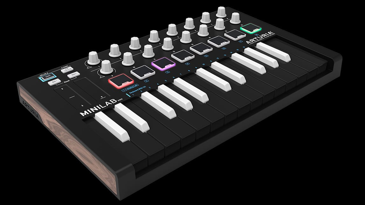 Arturia MiniLab MkII Inverted