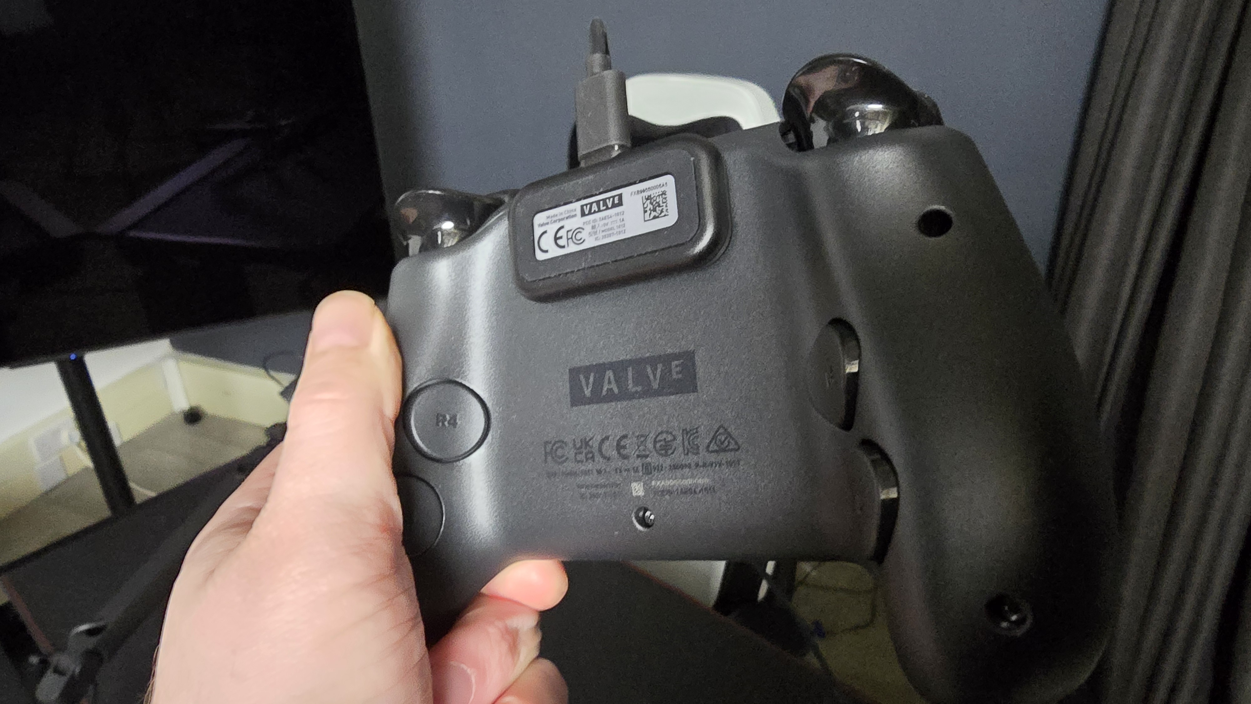 Valve Steam Controller (2026) on gamer desk