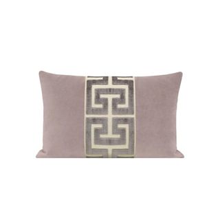lilac lumbar pillow
