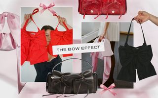 bow bags collage