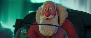 Santa looks alarmed in 'That Christmas'