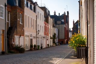 Devonshire Mews a Pretty Mews road in Marylebone