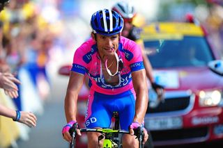 Michele Scarponi (Lampre-ISD) finished second behind Voeckler