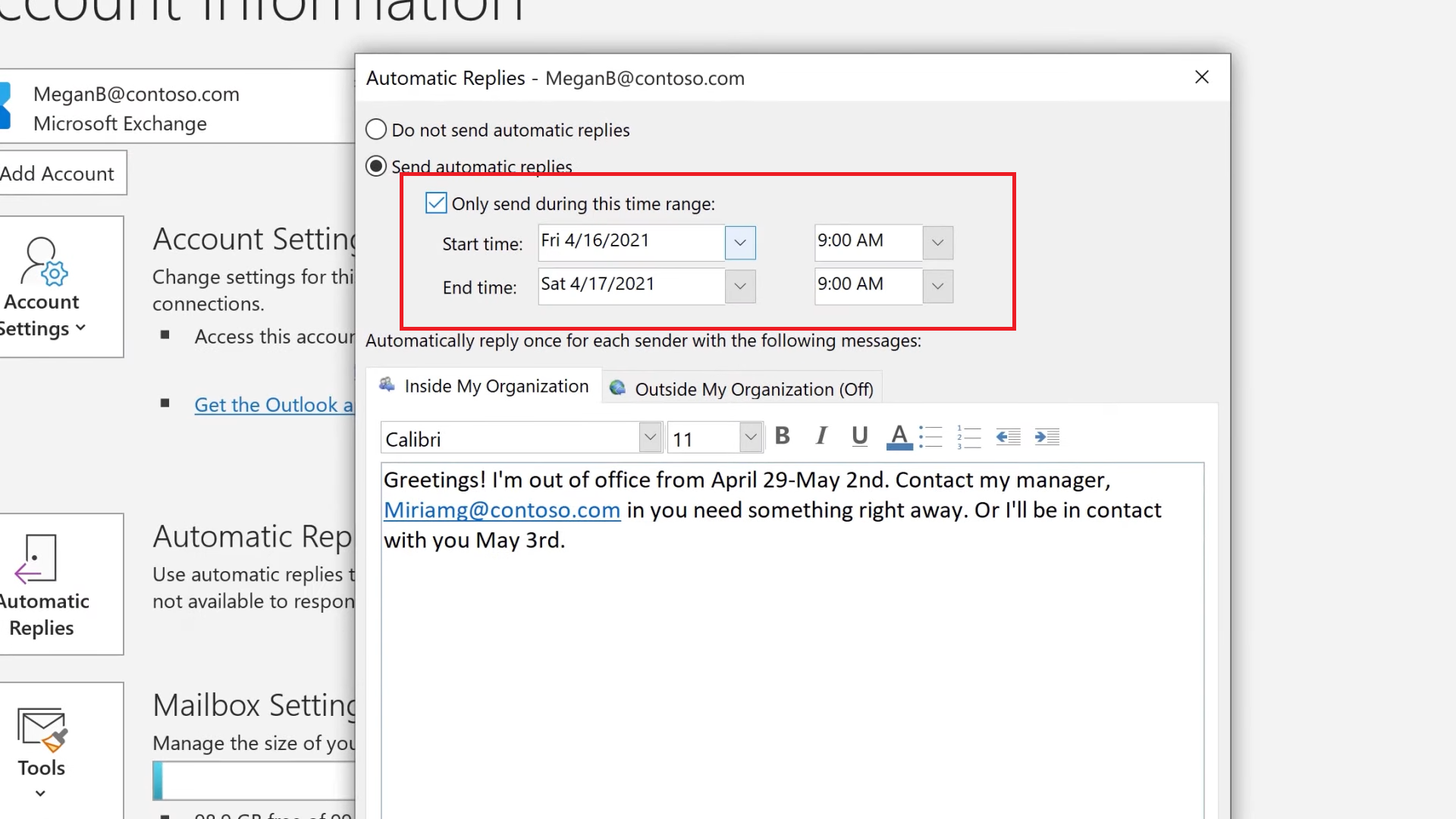 DELA DISCOUNT vR2ueDhp8UkqqxWQAxZmod How to set up 'out of office' in Outlook DELA DISCOUNT  