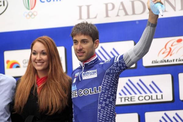 Enrico Rossi (Meridiana Kamen) on the podium.