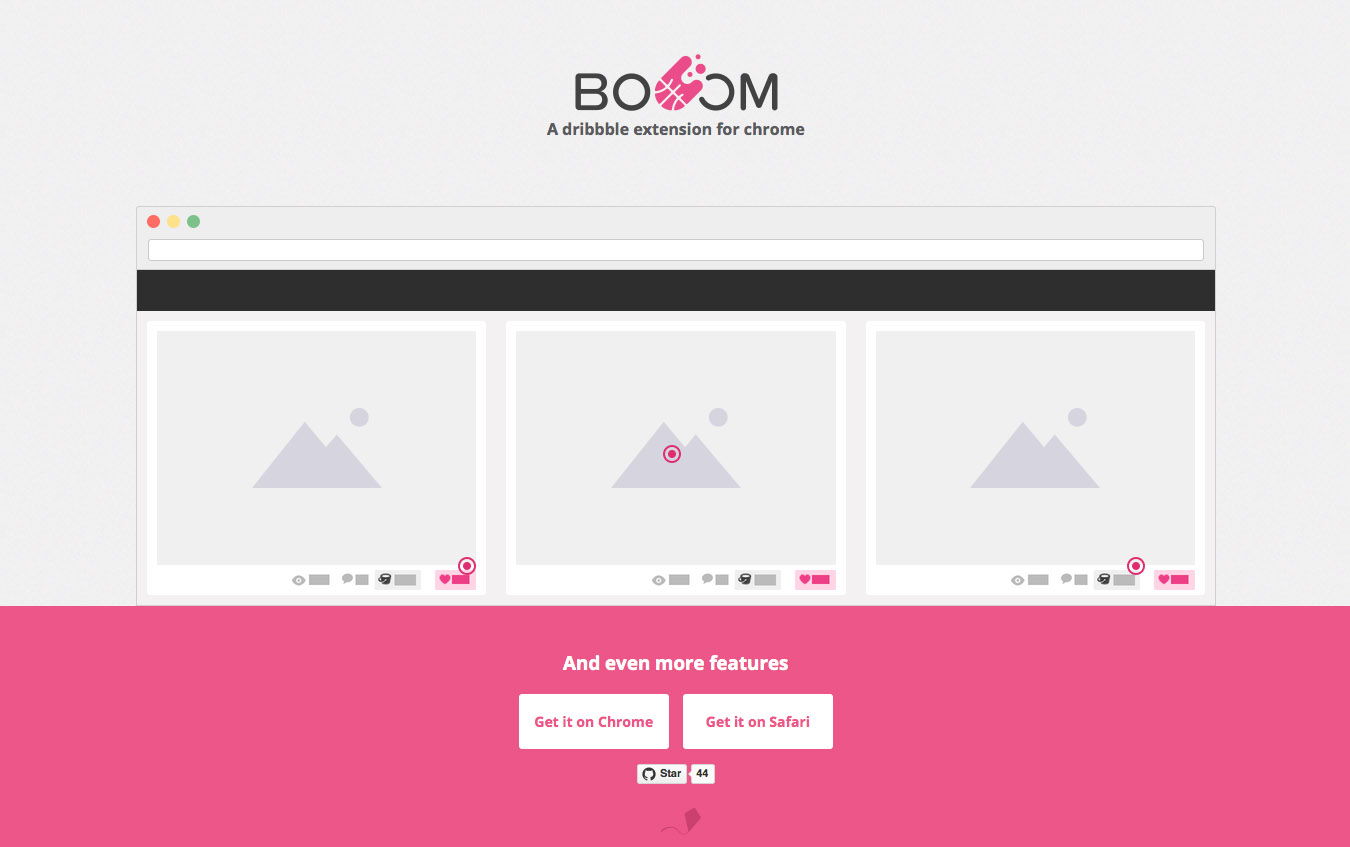 Booom website