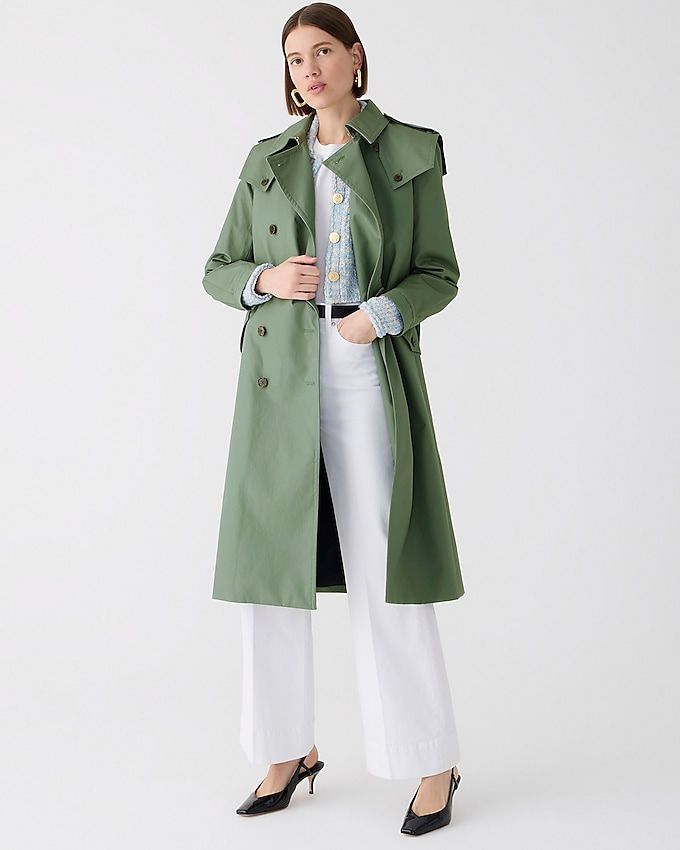Double-Breasted Trench Coat