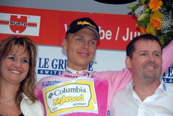 Tony Martin (Columbia-Highroad) in the mountains jersey