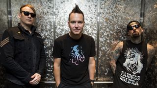 A promo picture of Blink-182